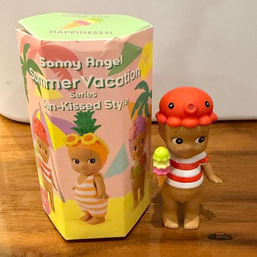 sonny angel summer vacation series sun-kissed style octopus